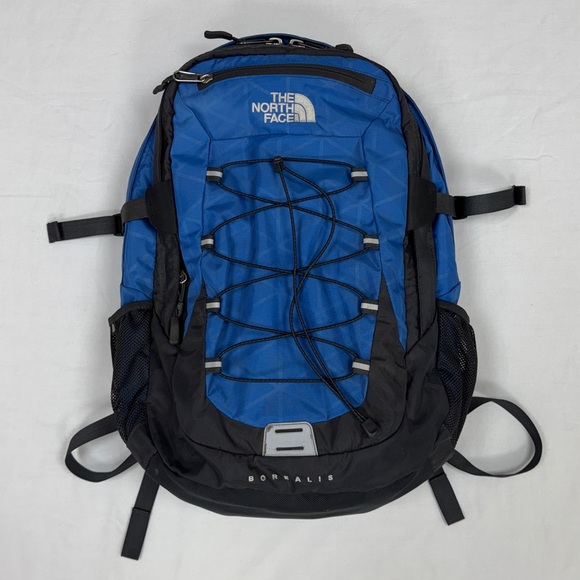 The North Face Borealis Backpack Blue Laptop Travel School Book Bag 30L Daypack - Picture 1 of 12